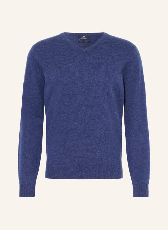 STROKESMAN'S Cashmere-Pullover BLAU