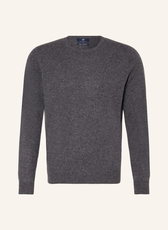 STROKESMAN'S Cashmere-Pullover DUNKELGRAU