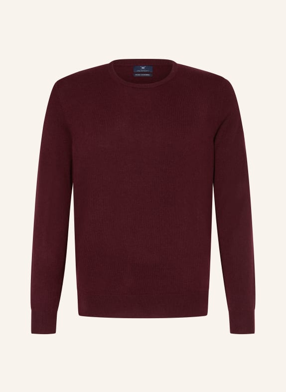 STROKESMAN'S Cashmere sweater DARK RED