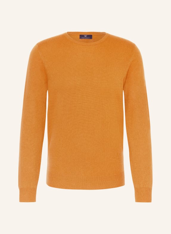 STROKESMAN'S Sweter z kaszmiru FCD 37560  orange