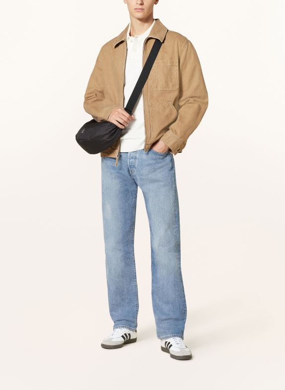 Levi's® Straight Leg Jeans 501 18 Light Indigo - Worn In