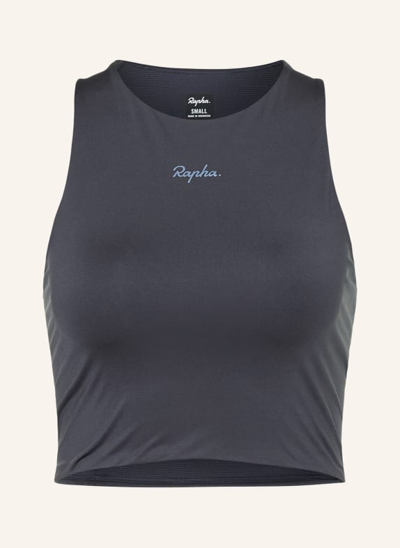 Rapha Cropped top ACTIVE TMAVĚ ŠEDÁ