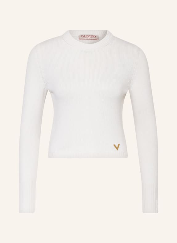 VALENTINO Cashmere sweater WHITE