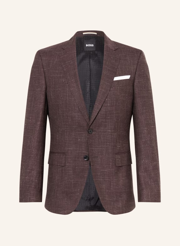 BOSS Suit jacket HUTSON slim fit 642 OPEN RED