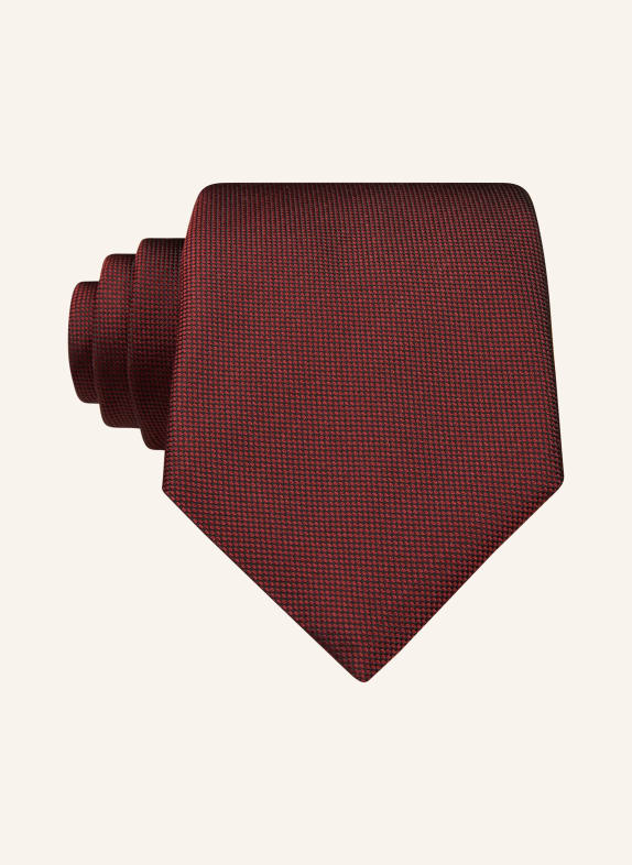 BOSS Tie DARK RED