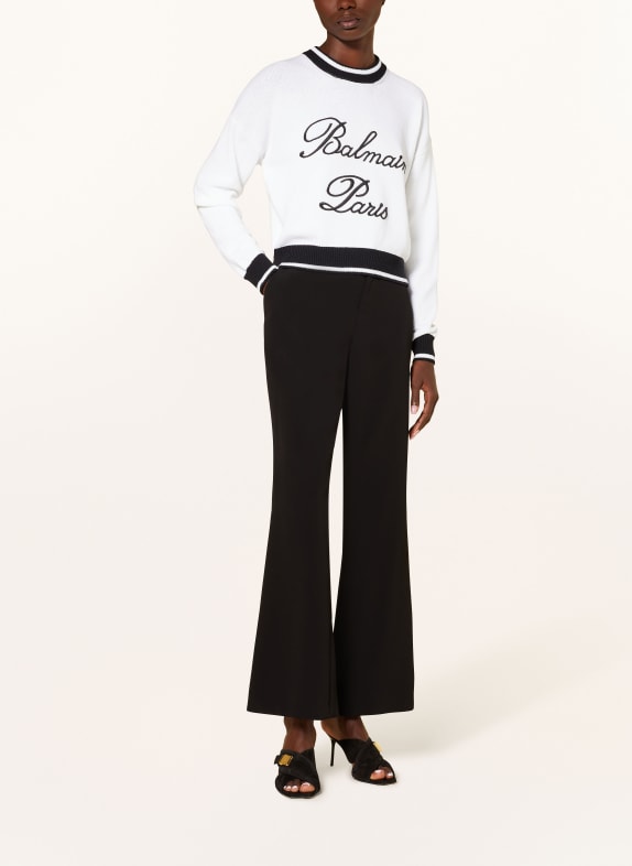 BALMAIN broek ZWART