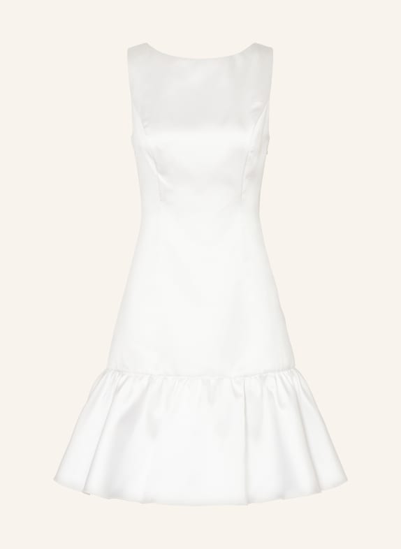 ADRIANNA PAPELL Cocktailkleid mit Cut-out WEISS