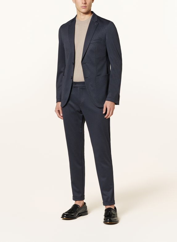 CG - CLUB of GENTS Pakjasje CG CUBA Extra Slim Fit 63 DUNKELBLAU
