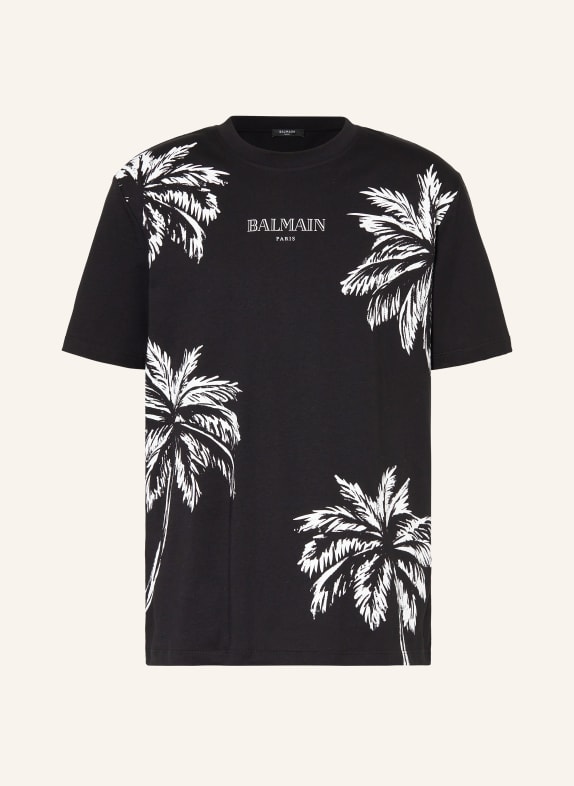 BALMAIN T-shirt BLACK/ WHITE