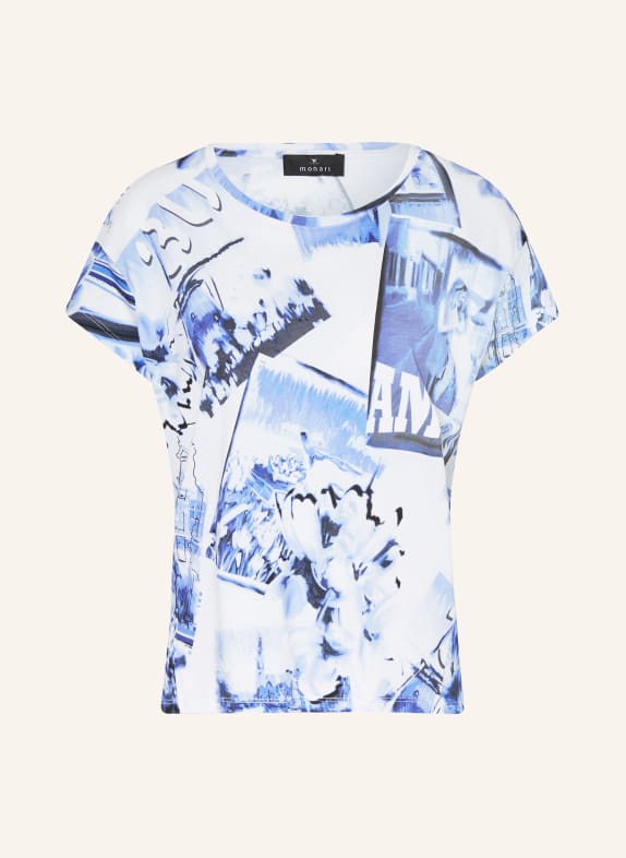 monari T-shirt WHITE/ BLUE/ BLACK