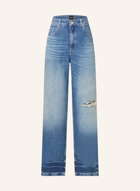 BOSS Straight Jeans C_WIDE LEG 424 MEDIUM BLUE