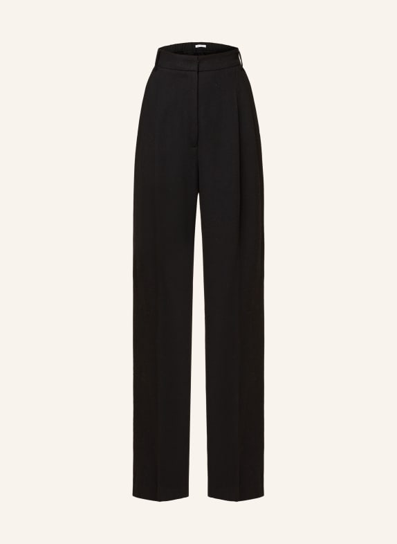 MRS & HUGS Wide leg trousers BLACK