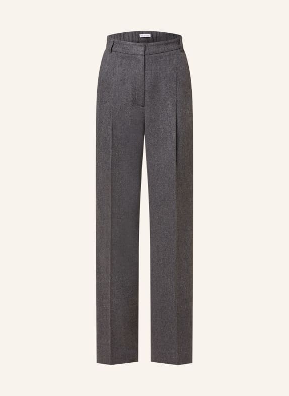 MRS & HUGS Wide leg trousers DARK GRAY