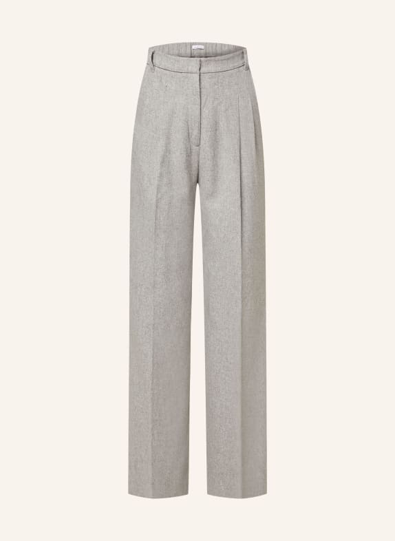 MRS & HUGS Wide leg trousers LIGHT GRAY