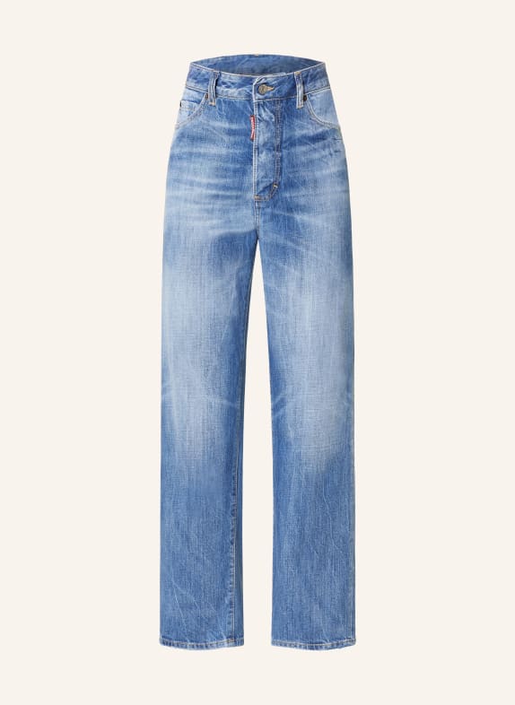 DSQUARED2 7/8 jeans BOSTON 470 NAVY BLUE