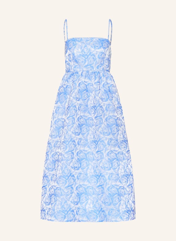 BAUM UND PFERDGARTEN Dress ALVINA with decorative gems LIGHT BLUE/ BLUE