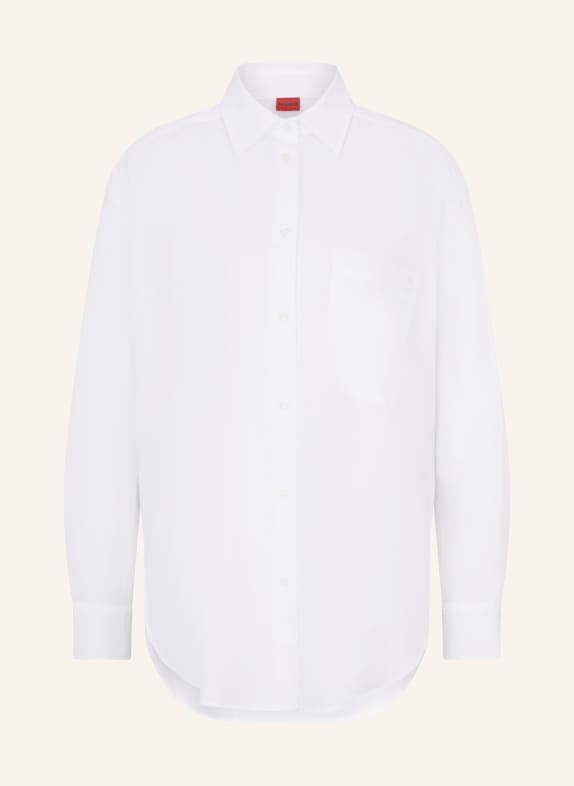 HUGO Shirt blouse THE OVERSIZE SHIRT WHITE