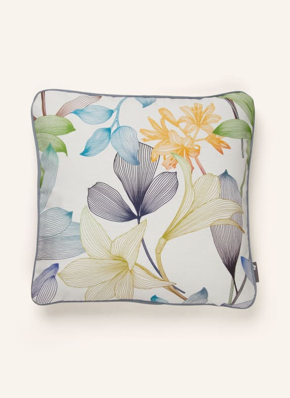 pichler Decorative cushion cover SPIRIT ECRU/ LIGHT GREEN/ DARK PURPLE