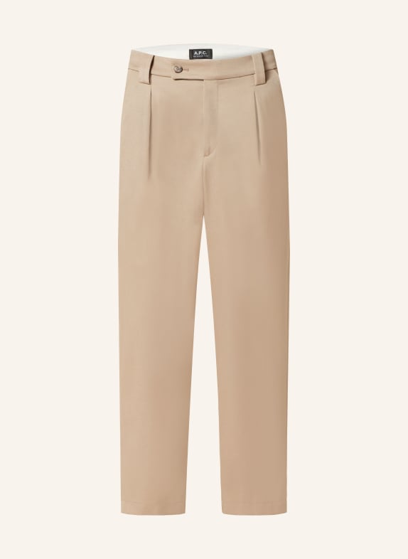 A.P.C. Suit trousers RENATO regular fit BAA BEIGE
