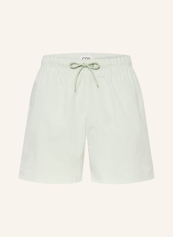 COS Swim Shorts WHITE/ LIGHT GREEN
