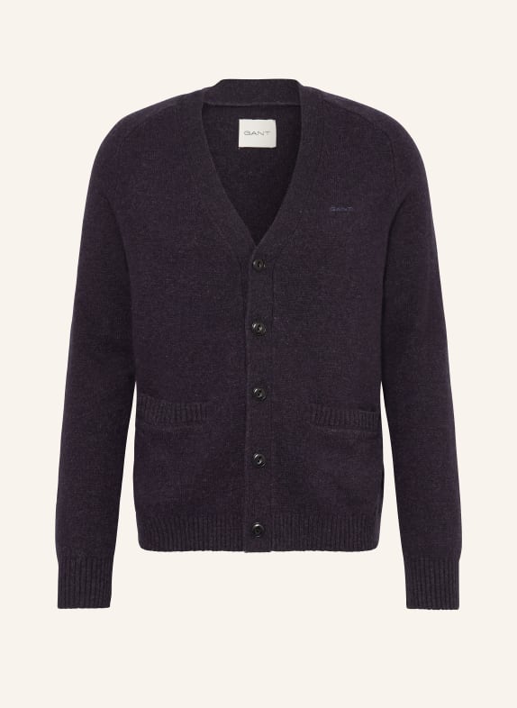 GANT Strickjacke DUNKELBLAU