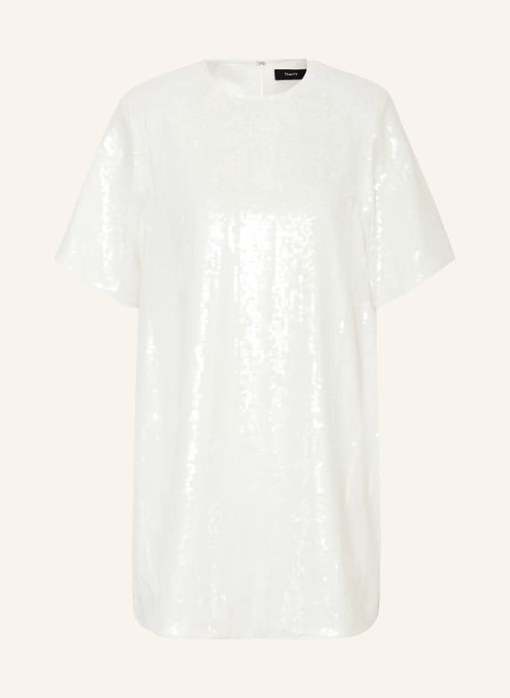 Theory Dress with sequins WHITE