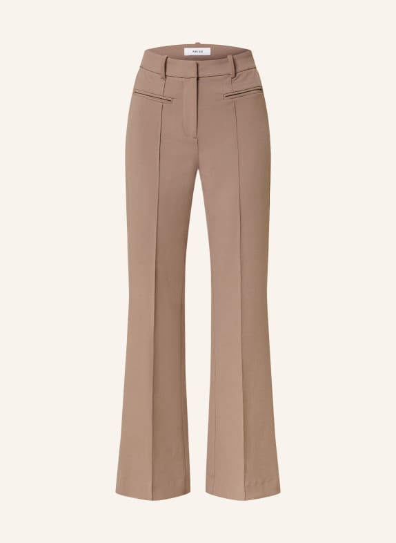 REISS Bootcut trousers CLAUDE TAUPE