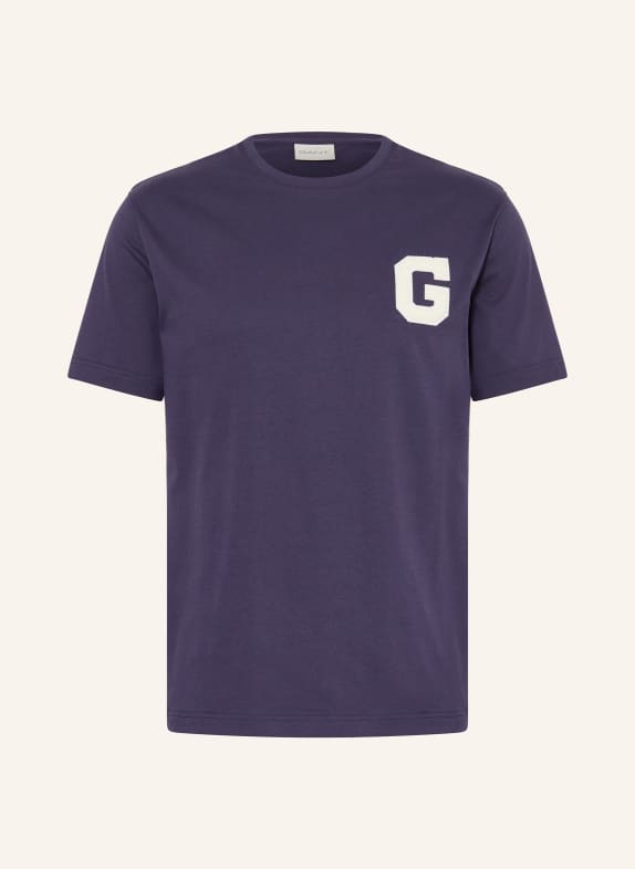 GANT T-Shirt DUNKELBLAU