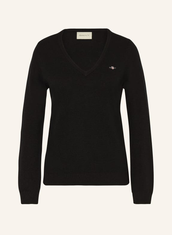 GANT Pullover SCHWARZ