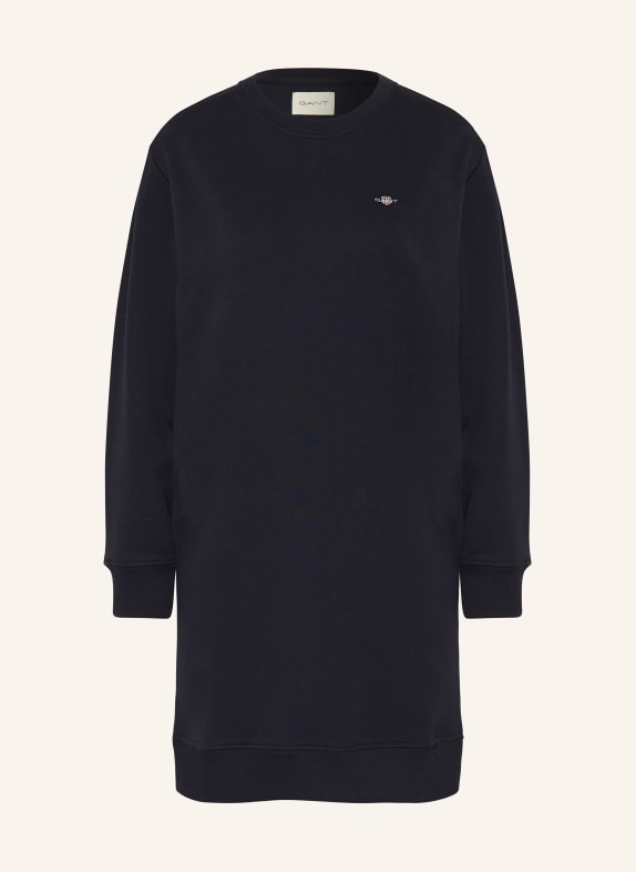 GANT Sweatkleid DUNKELBLAU