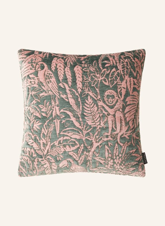 PROFLAX Decorative cushion cover GREEN/ PINK