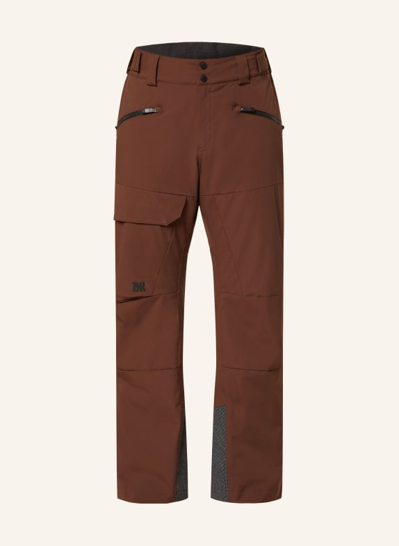 ZNR by Ziener Skihose RAPPOLD DUNKELBRAUN