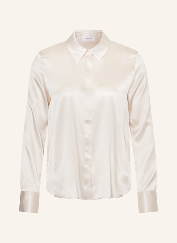 darling harbour Shirt blouse in silk BEIGE