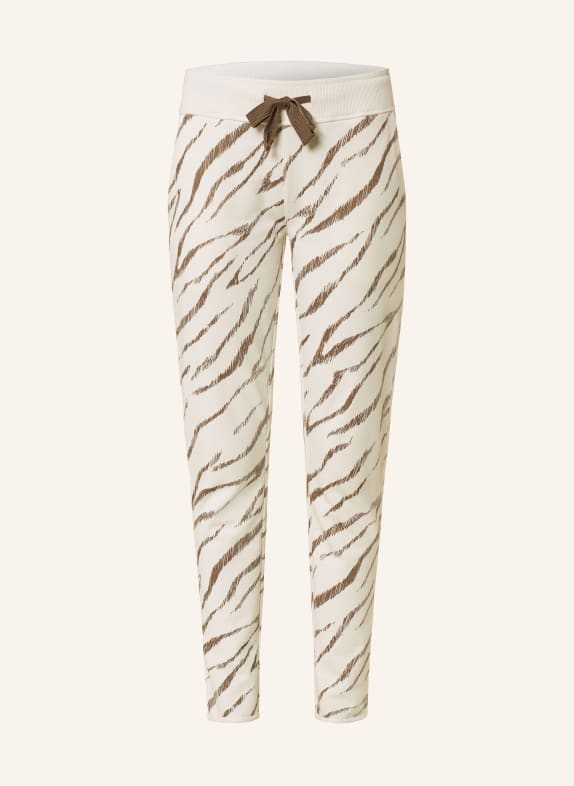 Juvia Sweathose SMILLA ECRU/ DUNKELBRAUN
