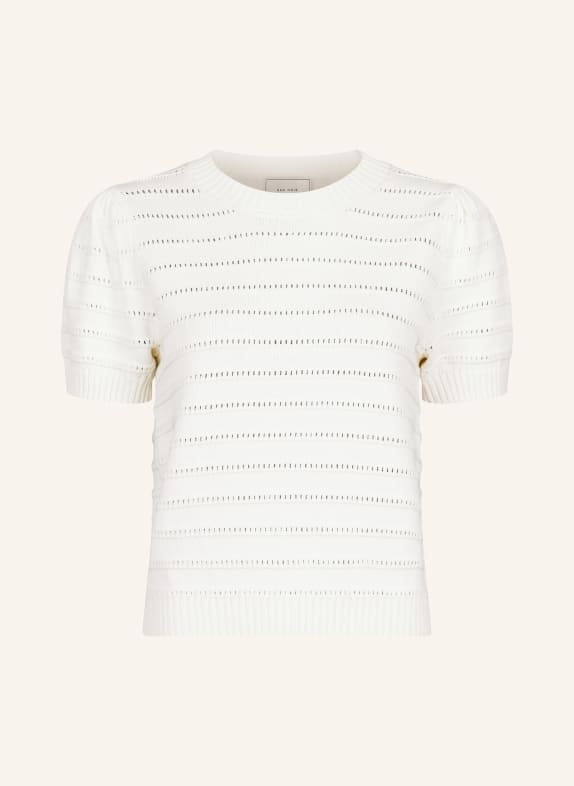 NEO NOIR Knit shirt SIDRA WHITE