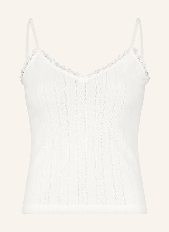 NEO NOIR Knit top LINDSAY ECRU
