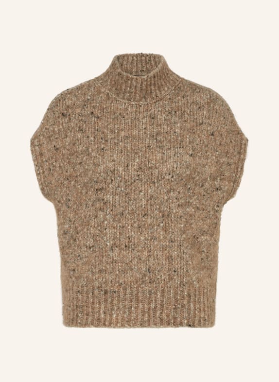 MARC CAIN Pullunder mit Mohair 620 raffia melange