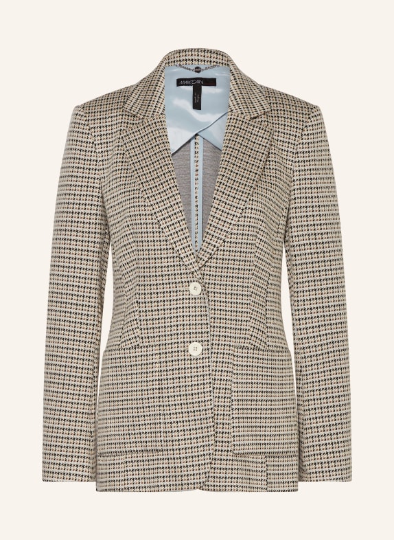 MARC CAIN Jersey blazer 182 smoke