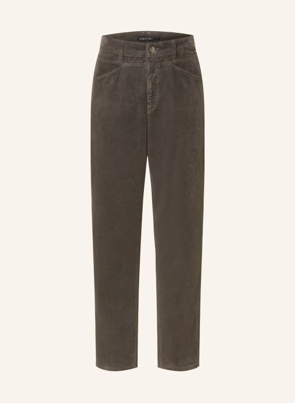 MARC CAIN 7/8 trousers in corduroy 837 rhino