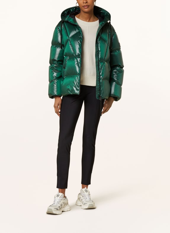 MARC CAIN Down jacket 557 brilliant green new