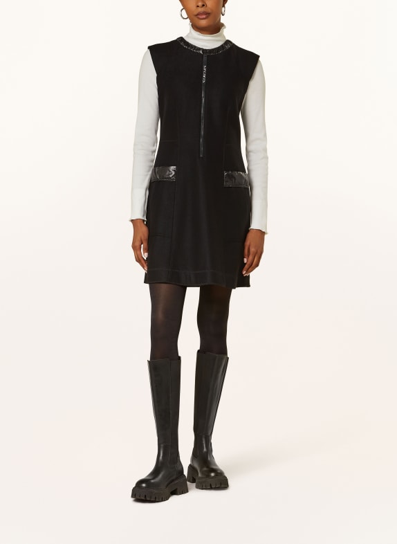 MARC CAIN Kleid 900 BLACK