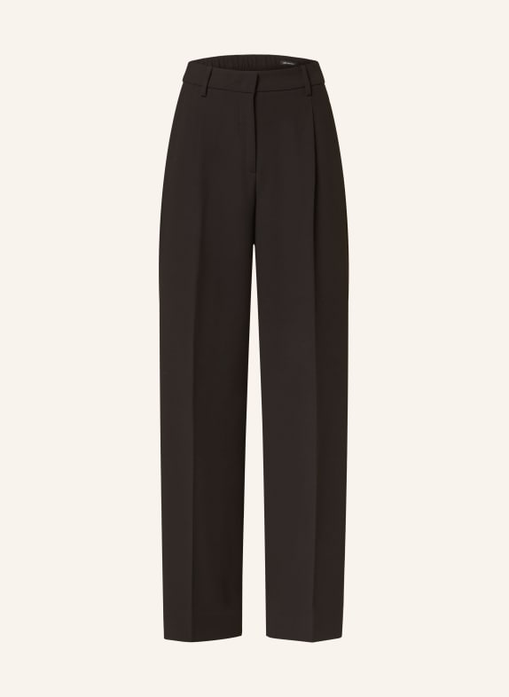 MAC Wide leg trousers CHAJA BLACK