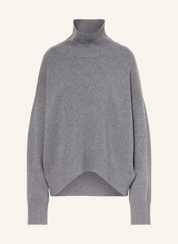 SoSUE Oversized sweater made of merino wool GRAY