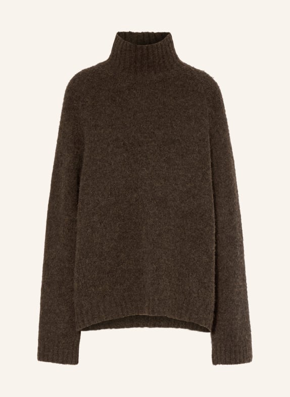 SoSUE Oversized sweater DARK BROWN