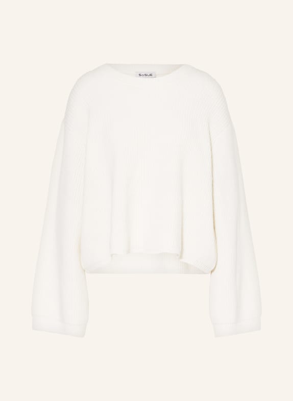 SoSUE Sweater made of merino wool ECRU