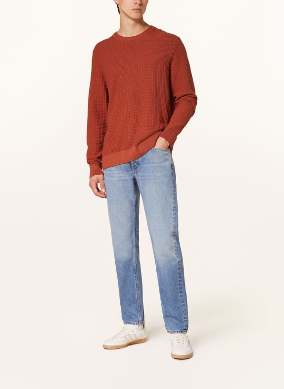 ARMEDANGELS Pullover GRAANMO DUNKELORANGE
