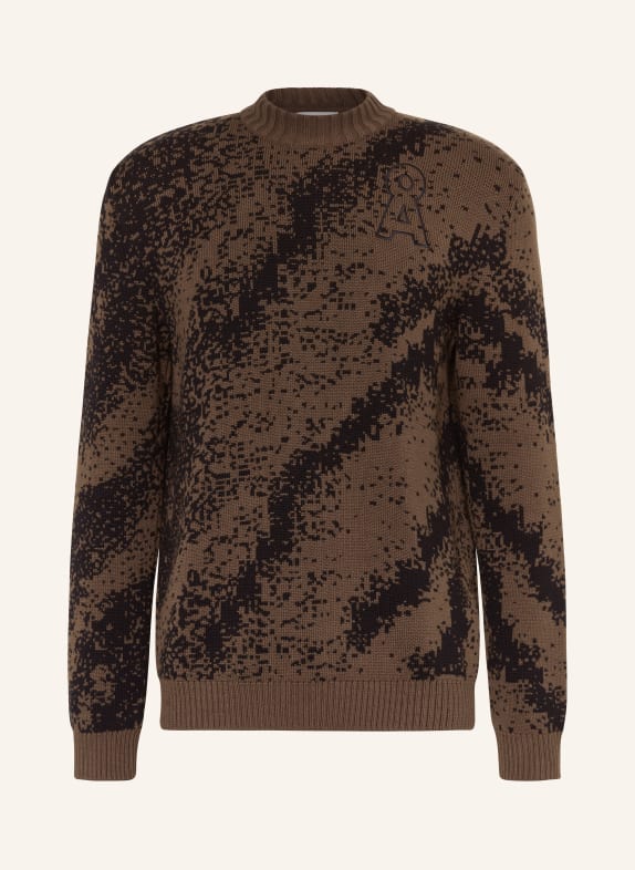 ARMEDANGELS Sweater SIVAAN BROWN/ BLACK