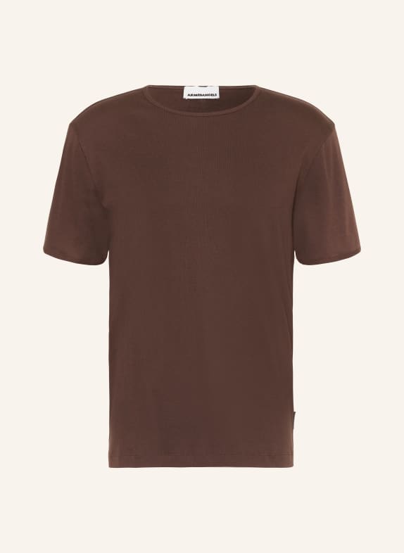 ARMEDANGELS T-shirt FLATAA BROWN