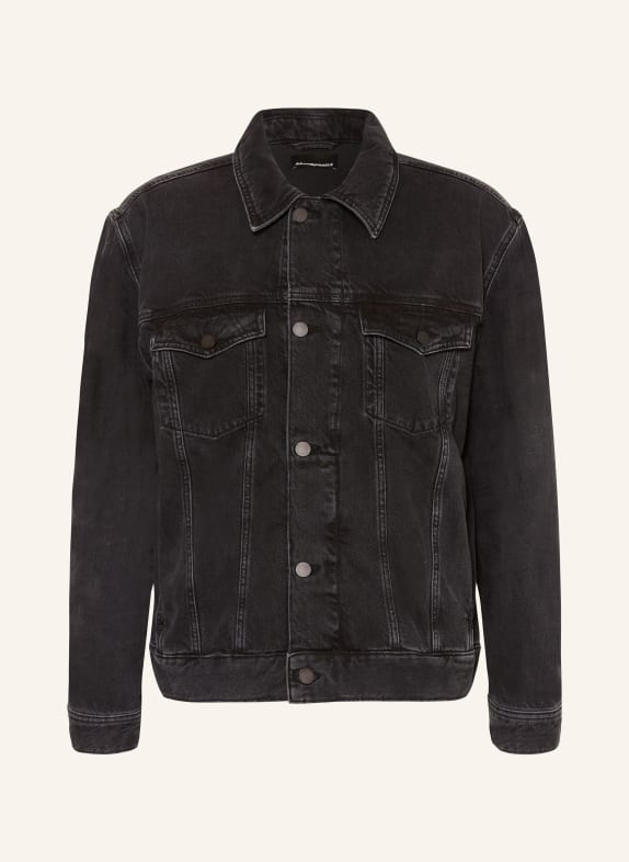 ARMEDANGELS Džínová bunda TRAAKA ČERNÁ