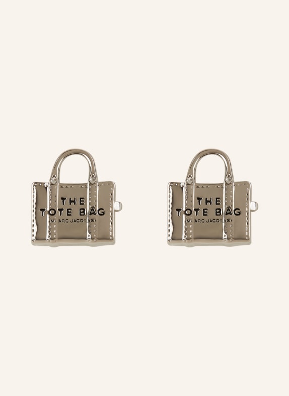 MARC JACOBS Ohrringe THE TOTE BAG STUDS SILBER